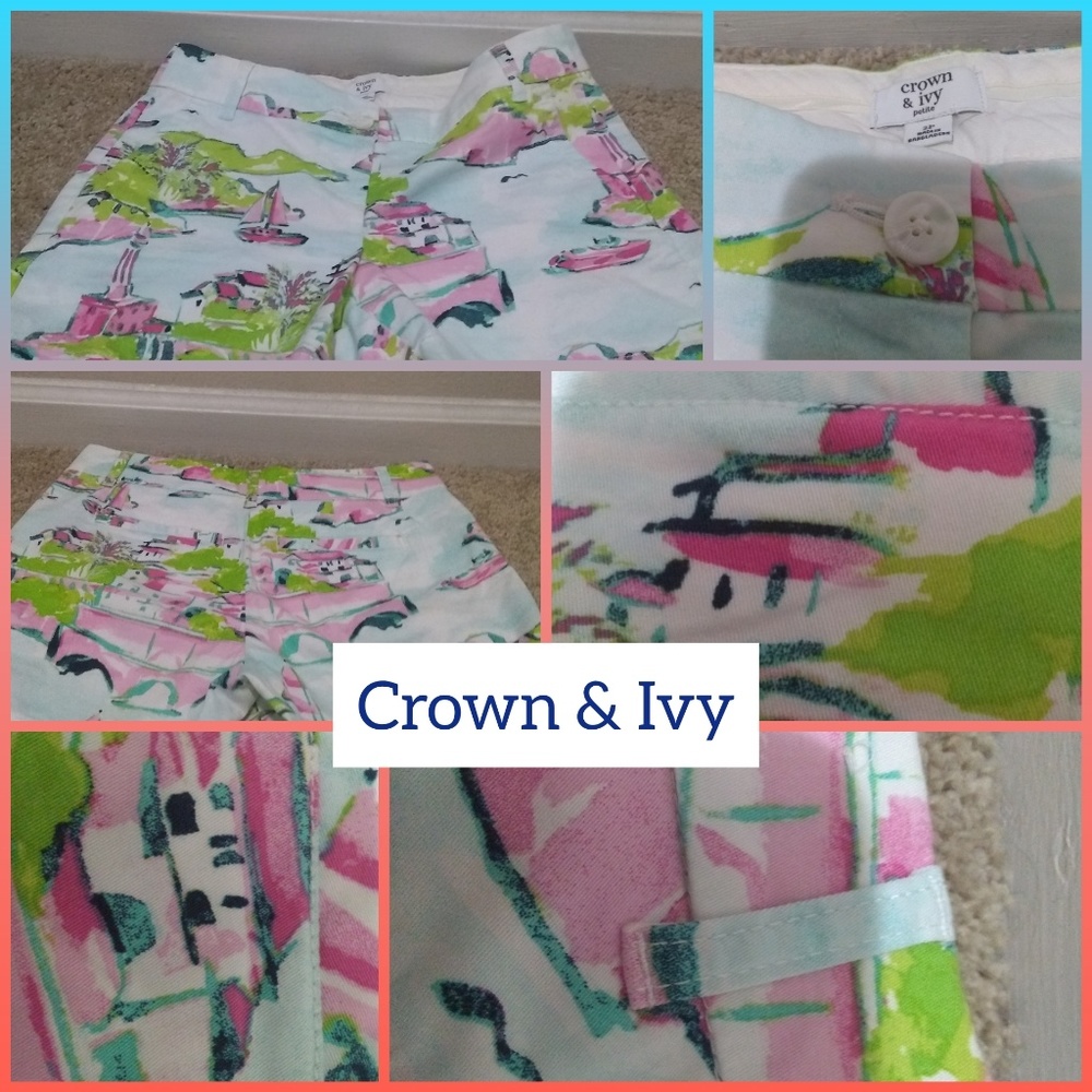 ⭐Crown &Ivy shorts size 2 petite.